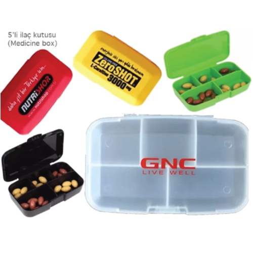 5 Bölmeli İlaç Kutusu Large